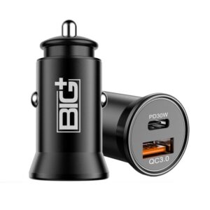 Dual USB Port Car Charger 6A/36W pack 1 / 2